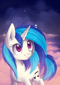 Rating: Safe Score: 0 Tags: 2013 cloud cutie_mark e621 equid equine female feral friendship_is_magic hair hasbro horn mammal multicolored_hair my_little_pony mythological_creature mythological_equine mythology night outside purple_eyes quadruped solo standing star tail two_tone_hair unicorn vampirenok vinyl_scratch_(mlp) User: bunchy7s