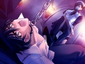 Rating: Explicit Score: 0 Tags: black_hair blunt_bangs bondage brown_eyes candle carnelian censored chains collar dress_shirt feet female femdom footjob game_cg hair_over_one_eye hime_cut maid male malesub messiah_(game) rule34 sasamori_ryouta shirt shoejob shoes thighhighs trample veronica_(messiah) User: bunchy7s