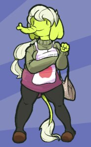 Rating: Safe Score: 0 Tags: adventure_time anthro apron breasts cartoon_network clothing e621 elephant elephantid female mammal mangneto proboscidean proboscis_(anatomy) purse solo sweater tail topwear tree_trunks trunk_(anatomy) User: bunchy7s Rating: Safe Score: 0 Tags: adventure_time anthro apron breasts cartoon_network clothing e621 elephant elephantid female mammal mangneto proboscidean proboscis_(anatomy) purse solo sweater tail topwear tree_trunks trunk_(anatomy) User: bunchy7s