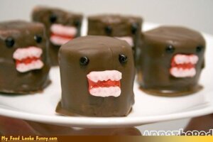 Rating: Safe Score: 0 Tags: candy chocolate dessert domo-kun e621 food food_creature grandfathered_content group humor low_res male marshmallow my_food_looks_funny not_furry unknown_artist User: bunchy7s