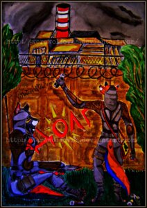 Rating: Safe Score: 0 Tags: absurd_res anthro blue_body blue_fur canid canine canis chernobyl distracting_watermark duo e621 female fur graffiti hi_res industrial_architecture knife male mammal mythological_canine mythological_creature mythology nuclear_power_plant outside red_body red_fur s.t.a.l.k.e.r. sky stalker tail ukraine watermark werecanid werecanine werecreature werewolf werewolfovna wolf User: bunchy7s