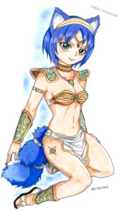 Rating: Safe Score: 0 Tags: 2012 alternate_species animal_humanoid blue_body blue_fur blue_hair canid canid_humanoid canine canine_humanoid clothed clothing e621 female fox fox_humanoid fur green_eyes hair human humanized humanoid krystal_(star_fox) mammal mammal_humanoid nintendo skimpy solo star_fox white_body white_fur wolfmoon17 User: bunchy7s