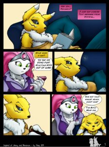 Rating: Safe Score: 0 Tags: 2011 anthro azh bandai_namco black_sclera blue_eyes book breasts bucky_o'hare_(series) canid canine cellphone chest_tuft cleavage clothed clothing comic crossover dialogue digimon digimon_(species) domestic_cat duo e621 electronics english_text felid feline felis female flip_phone fur green_eyes hi_res jenny_(bucky_o'hare) legend_of_jenny_and_renamon mammal nipples phone renamon text tuft white_body white_fur yawg yellow_body yellow_fur User: bunchy7s Rating: Safe Score: 0 Tags: 2011 anthro azh bandai_namco black_sclera blue_eyes book breasts bucky_o'hare_(series) canid canine cellphone chest_tuft cleavage clothed clothing comic crossover dialogue digimon digimon_(species) domestic_cat duo e621 electronics english_text felid feline felis female flip_phone fur green_eyes hi_res jenny_(bucky_o'hare) legend_of_jenny_and_renamon mammal nipples phone renamon text tuft white_body white_fur yawg yellow_body yellow_fur User: bunchy7s