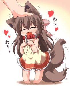 Rating: Questionable Score: 0 Tags: animal_humanoid brown_hair canid canid_humanoid canine canine_humanoid canis clothing collar dog_humanoid domestic_dog dress e621 female hair heart_symbol human humanoid hybrid kuroneko_liger long_hair mammal mammal_humanoid solo tail User: bunchy7s
