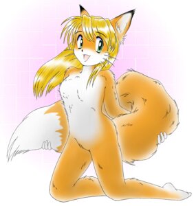 Rating: Safe Score: 0 Tags: 1998 anthro blonde_hair breasts canid canine dipstick_tail e621 featureless_breasts feet female fox fur green_eyes hair looking_at_viewer mammal markings nude open_mouth orange_body orange_fur pattern_background pink_background pisipisi short_hair simple_background smile solo tail tail_markings whiskers white_body white_fur yellow_body yellow_fur User: bunchy7s