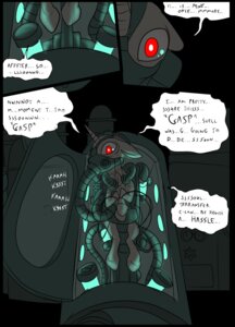 Rating: Safe Score: 0 Tags: ambiguous_gender clothed clothing comic dialogue digital_media_(artwork) e621 english_text equid equine hasbro horn life_support mammal metal_(artist) my_little_pony mythological_creature mythological_equine mythology nude solo speech_bubble text tube unicorn wire User: bunchy7s