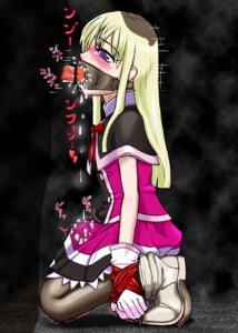 Rating: Explicit Score: 0 Tags: blush bondage bulge crossdressing cum cum_in_mouth erection fellatio femboy gag hand_on_head human human_only isutasshu@bangohan kneeling long_hair male open_mouth_gag oral penis ring_gag rule34 wrists_to_ankles User: bunchy7s