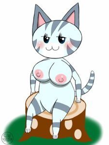Rating: Explicit Score: 0 Tags: 2014 animal_crossing anthro big_breasts blue_eyes blush breasts crockwad domestic_cat e621 felid feline felis female genitals lolly_(animal_crossing) mackerel_tabby mammal nintendo nipples noseless nude solo tabby_cat tree_stump vulva User: bunchy7s