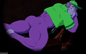 Rating: Questionable Score: 0 Tags: 16:10 2008 anthro ape baseball_cap big_muscles biped bottomless butt clothed clothing e621 fabfelipe fur furniture gorilla grape_ape hanna-barbera haplorhine hat headgear headwear looking_at_viewer looking_back lying male mammal muscular muscular_anthro muscular_male pose primate purple_body purple_fur shirt sofa solo the_great_grape_ape_show topwear widescreen User: bunchy7s Rating: Questionable Score: 0 Tags: 16:10 2008 anthro ape baseball_cap big_muscles biped bottomless butt clothed clothing e621 fabfelipe fur furniture gorilla grape_ape hanna-barbera haplorhine hat headgear headwear looking_at_viewer looking_back lying male mammal muscular muscular_anthro muscular_male pose primate purple_body purple_fur shirt sofa solo the_great_grape_ape_show topwear widescreen User: bunchy7s