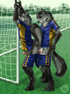 Rating: Explicit Score: 0 Tags: anal anal_penetration anthro anthro_on_anthro blue_eyes bottomwear bottomwear_down brother_(lore) brothers_(lore) canid canine canis clothed clothed_sex clothing duo e621 erection ethan_(thaine) evan_(thaine) genitals grass humanoid_genitalia humanoid_penis incest_(lore) intraspecies male male/male male_penetrated male_penetrating male_penetrating_male mammal net outside pants pants_down partially_clothed penetration penis plant public public_sex sabretoothed_ermine sex sibling_(lore) soccer soccer_uniform sport sportswear tail thaine twincest_(lore) twins_(lore) uniform wolf User: bunchy7s