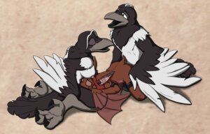 Rating: Explicit Score: 0 Tags: anthro avian bat beak bird bisexual cassandrarising corvid e621 eurasian_magpie eyes_closed feathered_wings feathers fellatio female female/female feral garr_(artist) group group_sex holarctic_magpie interspecies magpie_(corvid) male male/female mammal membrane_(anatomy) membranous_wings oral oscine passerine penetration penile semi-anthro sex spitroast tail tail_feathers threesome trio wings User: bunchy7s