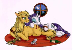 Rating: Safe Score: 0 Tags: 2013 applejack_(mlp) blonde_hair blue_eyes bottle brush container duo e621 earth_pony equid equine female feral fillyphalanx freckles friendship_is_magic fur glass green_eyes hair hasbro horn horse lying mammal moon my_little_pony mythological_creature mythological_equine mythology night on_side orange_body orange_fur pony purple_hair rarity_(mlp) tail unicorn white_body white_fur User: bunchy7s