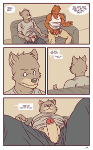 Rating: Explicit Score: 0 Tags: anthro artdecade bear canine comic english_text foreskin furry gay male male/male male_only masturbation no_humans only_if_you_kiss penis rule34 text uncircumcised uncut what wolf yaoi User: bunchy7s