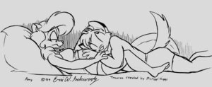 Rating: Questionable Score: 0 Tags: 1999 amy_squirrel anthro belly big_belly black_and_white canid canine canis clothing cuddling duo e621 eric_schwartz female hair hand_on_head head_on_belly listening_to_belly long_hair looking_up male male/female mammal mature_anthro mature_female monochrome mother_(lore) parent_(lore) pen_(artwork) pregnant pregnant_anthro pregnant_female rodent romantic romantic_couple sciurid simple_background smile tail thomas_woolfe traditional_media_(artwork) tree_squirrel underwear wolf User: bunchy7s