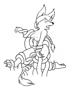 Rating: Explicit Score: 0 Tags: anthro black_and_white breasts e621 eyes_closed female fur hair hiddenpaw kangaroo line_art macropod mammal marsupial monochrome nipples nude open_mouth ponytail solo tail tentacles User: bunchy7s