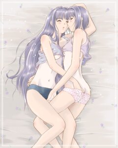 Rating: Questionable Score: 0 Tags: 2girls ass ass_cleavage ass_crack ass_grab bed blush bow breasts butt_crack clannad clothing erect_nipples erect_nipples_under_clothes female foreplay fujibayashi_kyou fujibayashi_ryou hand_in_another's_panties hand_in_panties highres incest kyou_fujibayashi legs lingerie long_hair multiple_females multiple_girls nipples open_clothes panties purple_hair rule34 ryou_fujibayashi short_hair siblings sister sisters sleeping straight_hair takahashi_mugi tan tanline twincest twins underboob underwear yuri User: bunchy7s