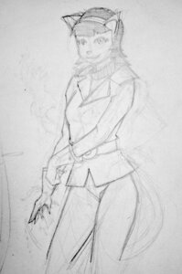 Rating: Safe Score: 0 Tags: 2010 accessory anthro belt biped black_and_white bottomwear clothed clothing e621 felid female gloves greyscale hair hair_accessory hairband handwear kitty_katswell kloh0und looking_at_viewer mammal monochrome nickelodeon overcoat pants scan short_hair simple_background sketch solo standing sweater t.u.f.f._puppy topwear turtleneck white_background User: bunchy7s