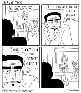 Rating: Safe Score: 0 Tags: 2013 black_hair comic dialogue e621 english_text for_lack_of_a_better_comic hair human human_only jacob_andrews male mammal monochrome narrowed_eyes not_furry prison squint text url User: bunchy7s
