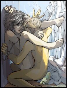 Rating: Explicit Score: 0 Tags: against_surface against_wall artist_request bent_legs boy_on_top boys chained chains closet color death_note discrete_sex gay gay_male gay_sex hate_sex hidden hidden_sex hiding l_lawliet legs_on_shoulders legs_over_head legs_up light_yagami male male/male male_focus male_only male_penetrated male_penetrating naked naked_male on_bottom on_floor on_ground rule34 secret smile yaoi User: bunchy7s