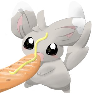 Rating: Questionable Score: 0 Tags: 1:1 ambiguous_gender anthro blush bread e621 food food_fetish generation_5_pokemon humor lets0020 minccino mustard nintendo open_mouth pokemon pokemon_(species) semi-anthro simple_background solo suggestive suggestive_food User: bunchy7s