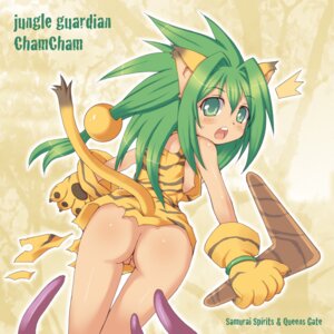 Rating: Explicit Score: 0 Tags: ass blush breasts cham_cham female green_eyes green_hair kure_(beniya) long_hair open_mouth pussy rule34 samurai_shodown tentacle User: bunchy7s