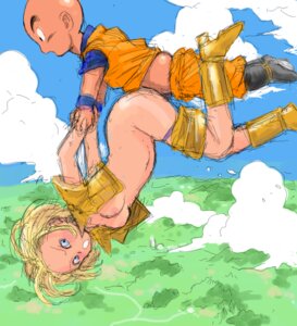 Rating: Explicit Score: 0 Tags: 1girls android_18 breasts cloud clouds doggy_style dragon_ball dragon_ball_z female flying flying_sex human kokoni_(kocononi) krillin kuririn male midair_sex nature oekaki outdoors pussy rule34 sex straight straight_hair vaginal_penetration User: bunchy7s