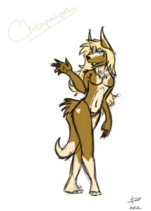 Rating: Questionable Score: 0 Tags: 2012 anthro breasts canid canine canis champange clothed clothing colored domestic_dog e621 featureless_breasts female head_turned husky hybrid kida_howlette mammal navel nordic_sled_dog panties simple_background sketch solo spitz tail topless underwear white_background wolf User: bunchy7s