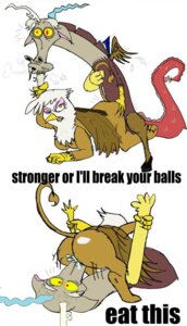 Rating: Explicit Score: 0 Tags: 2012 all_fours avian beak bodily_fluids breasts butt chimera comic cunnilingus dialogue discord_(mlp) doggystyle draconequus duo e621 english_text esprites fangs feathered_wings feathers featureless_breasts female feral friendship_is_magic from_behind_position genital_fluids gilda_(mlp) gryphon hasbro horn interspecies male male/female my_little_pony mythological_avian mythological_creature mythology oral red_eyes sex tail teeth text vaginal vaginal_fluids wings yellow_eyes User: bunchy7s