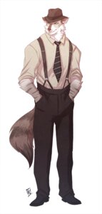 Rating: Safe Score: 0 Tags: accessory anthro biped bottomwear canid canine canis clothed clothing denimcatfish e621 fedora footwear front_view fully_clothed fur grey_body grey_fur hand_in_pocket hands_in_both_pockets hat headgear headwear lobstercat looking_aside male mammal necktie pants pockets rolled_up_sleeves shoes signature simple_background smile solo standing stripes suspenders tail white_background white_body white_fur wolf User: bunchy7s Rating: Safe Score: 0 Tags: accessory anthro biped bottomwear canid canine canis clothed clothing denimcatfish e621 fedora footwear front_view fully_clothed fur grey_body grey_fur hand_in_pocket hands_in_both_pockets hat headgear headwear lobstercat looking_aside male mammal necktie pants pockets rolled_up_sleeves shoes signature simple_background smile solo standing stripes suspenders tail white_background white_body white_fur wolf User: bunchy7s
