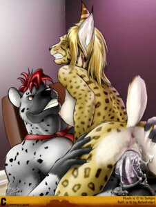 Rating: Explicit Score: 0 Tags: 2009 animal_genitalia anthro anthro_on_anthro anus balls bodily_fluids breasts butt cum cum_in_vagina cum_inside curved_penis duo e621 erection felid feline female female_penetrated genital_fluids genitals hair hush_(sohjin) hyena lynx male male/female male_penetrating male_penetrating_female mammal messy muscular nexus nipples nude penetration penile penile_penetration penis penis_in_vagina rali_(raleshderi) red_hair sex sheath side_boob spotted_hyena vaginal vaginal_penetration vulva User: bunchy7s