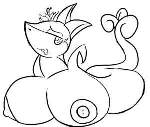 Rating: Questionable Score: 0 Tags: 2013 areola big_breasts black_and_white breasts busty_feral digital_media_(artwork) e621 erect_nipples female feral flower generation_5_pokemon half-closed_eyes huge_breasts looking_at_viewer lying monochrome narrowed_eyes nintendo nipples non-mammal_breasts non-mammal_nipples open_mouth plant pokemon pokemon_(species) pose queen queen_duchess_(dragon-heart) reptile royalty scalie seductive serpentine serperior simple_background smile snake solo tongue tongue_out white_background zerocush User: bunchy7s
