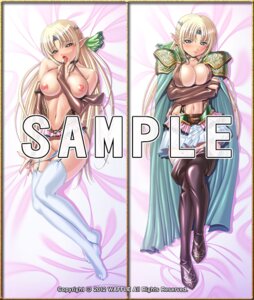 Rating: Explicit Score: 0 Tags: blush breasts cleavage dakimakura elf eshuria female finger_to_mouth garter_belt kyonyuu_fantasy kyonyuu_fantasy_2 large_breasts nipples no_bra official_art panties pussy pussy_juice rule34 saliva thighhighs topless undressing waffle watermark User: bunchy7s