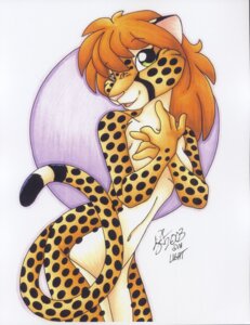 Rating: Questionable Score: 0 Tags: 2003 absurd_res anthro biped breasts cheetah covering covering_breasts covering_self e621 felid feline female hi_res looking_at_viewer mammal michele_light nude signature solo standing tail traditional_media_(artwork) User: bunchy7s