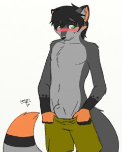 Rating: Explicit Score: 0 Tags: 2008 animal_genitalia anthro black_hair black_nose blush bottomwear canid canine canis clothed clothing e621 fully_sheathed fur genitals green_eyes grey_body grey_fur hair looking_at_viewer male mammal navel nogitsunegabriel sheath shorts simple_background solo tail topless white_background wolf User: bunchy7s