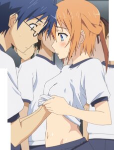 Rating: Questionable Score: 0 Tags: blushing feel. female glasses gym_uniform mayo_chiki! orange_hair pointy_chin rule34 sakamachi_kinjirou screenshot subaru_konoe tagme undressing User: bunchy7s