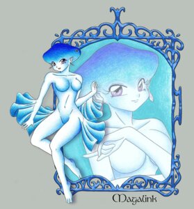 Rating: Questionable Score: 0 Tags: 2005 animal_humanoid aquatic aquatic_humanoid blue_body breasts e621 female fish fish_humanoid happy humanoid looking_at_viewer mirror mrsmagalink navel nintendo nude nude_female nude_humanoid ocarina_of_time princess_ruto purple_eyes solo the_legend_of_zelda zora User: bunchy7s