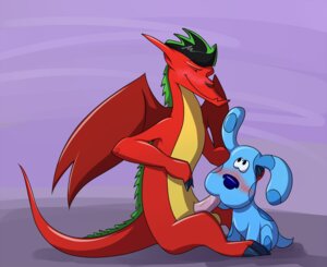 Rating: Explicit Score: 0 Tags: 3_toes american_dragon:_jake_long balls blue's_clues blue_(blue's_clues) blue_body blue_fur blue_nose blush bodily_fluids canid canine canis claws crossover cum disney domestic_dog dragon duo e621 erection feet fellatio female female_penetrated feral fur genital_fluids genitals interspecies jake_long jiffipper male male/female male_penetrating male_penetrating_female mammal membrane_(anatomy) membranous_wings mythological_creature mythological_scalie mythology nickelodeon oral oral_penetration penetration penile penis scalie sex smile spots tail toes why wings User: bunchy7s
