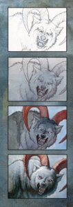 Rating: Safe Score: 0 Tags: 2010 basic_sequence canid canine canis e621 feral four_frame_image four_frame_sequence graphite_(artwork) hi_res hibbary horn how-to linear_sequence male mammal mixed_media painting_(artwork) sequence solo traditional_media_(artwork) traditional_painting_(artwork) traditional_watercolor_(artwork) unfinished watercolor_(artwork) wolf User: bunchy7s