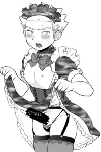 Rating: Explicit Score: 0 Tags: 1boy balls balls_in_panties censored crossdressing crossdressing_male embarrassed erection femboy femboy_dilf lifted_by_self lt_surge maid maid_headdress maid_uniform male male_only panties penis pokemon presenting rule34 shitappa skirt_lift solo solo_male tagme uniform User: bunchy7s