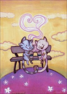 Rating: Safe Score: 0 Tags: ambiguous_gender anthro beverage coffee detailed_background dingbat domestic_cat duo e621 felid feline felis food heart_symbol mammal restricted_palette tail toony User: bunchy7s