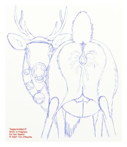 Rating: Explicit Score: 0 Tags: 2007 anus bell belly big_belly bodily_fluids border butt cum deer e621 english_text female feral genital_fluids genitals hi_res hooves horn looking_at_viewer looking_back mammal messy monochrome new_world_deer pregnant pregnant_female presenting presenting_hindquarters raised_tail rear_view reindeer scut_tail short_tail sketch solo tail tail_anus teats text tim_o'rourke udders vulva wet white_border User: bunchy7s