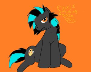 Rating: Safe Score: 0 Tags: black_hair blue_hair cutie_mark e621 earth_pony equid equine fan_character feral friendship_is_magic hair hasbro horse kaylea-ann kaz loxidays33 male mammal multicolored_hair my_little_pony orange_background orange_eyes pony simple_background solo tail two_tone_hair User: bunchy7s