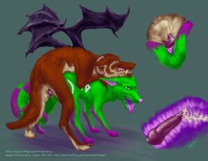 Rating: Explicit Score: 0 Tags: 2011 all_fours antar_dragon balls bodily_fluids canid canine cum cum_in_vagina cum_inside doggystyle duo e621 english_text erection eyes_closed female female_penetrated feral feral_on_feral from_behind_position fur genital_fluids genitals green_body green_fur internal interspecies knot knotting male male/female male_penetrating male_penetrating_female mammal markings membrane_(anatomy) membranous_wings nude penetration penile penile_penetration penis penis_in_vagina purple_markings sex tail text url vaginal vaginal_knotting vaginal_penetration vulva wings User: bunchy7s