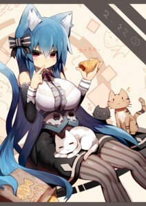 Rating: Safe Score: 0 Tags: :3 :< accessory animal_humanoid armwear blue_hair bow_(feature) bow_accessory bow_ribbon cat_humanoid cat_tail clothing detached_sleeves domestic_cat e621 eyes_closed felid felid_humanoid feline feline_humanoid felis female finger_to_mouth food group hair hair_accessory hair_bow hair_ribbon hi_res humanoid long_hair looking_at_viewer mammal mammal_humanoid mamuru pink_eyes ribbons sitting sleeping taiyaki User: bunchy7s
