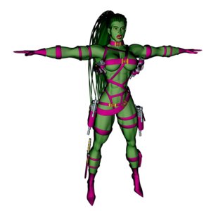 Rating: Questionable Score: 0 Tags: 3d 3d_(artwork) abs breasts disney female female_only green_hair green_skin kim_possible large_breasts long_hair rule34 sodomius_(artist) solo straight_hair t-pose tagme very_long_hair warmonga white_background User: bunchy7s