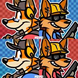 Rating: Safe Score: 0 Tags: 1:1 2010 anthro canid canine checkered checkered_background clothing digital_media_(artwork) e621 ear_piercing engineer_(team_fortress_2) eyewear fox foxydude glasses goggles gun hat headgear headwear icon male mammal multiple_images pattern_background piercing portzebie ranged_weapon scout_(team_fortress_2) shotgun simple_background solo team_fortress_2 valve valve_corporation weapon weapon_on_shoulder zoe_(foxydude) User: bunchy7s