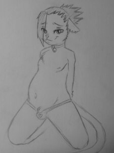 Rating: Explicit Score: 0 Tags: 3:4 animal_genitalia anthro balls biped black_and_white clothed clothing crossdressing domestic_cat e621 felid feline felis femboy fully_sheathed genitals hair looking_at_viewer male mammal monochrome nipples panties sheath slightly_chubby solo underwear yoruneko young young_anthro young_male User: bunchy7s