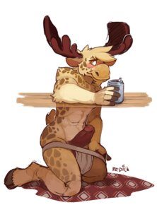 Rating: Explicit Score: 0 Tags: 2013 5_fingers abs alcohol amber_eyes anthro antlers beer beverage big_penis blonde_hair blush brown_penis clothed clothing deer digital_media_(artwork) drunk e621 erection fingers food genitals giraffe giraffid hair hi_res hooves horn huge_penis humanoid_genitalia humanoid_penis hybrid jockstrap looking_at_viewer male mammal moose new_world_deer ossicone pancake_(pancakesandsyrup) penis redic-nomad simple_background solo substance_intoxication topless underwear white_background User: bunchy7s