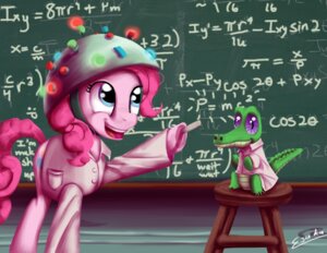 Rating: Safe Score: 0 Tags: alligator alligatorid blue_eyes board chalk clothing coat crocodilian cutie_mark duo e621 earth_pony equid equine esuka female feral friendship_is_magic gummy_(mlp) hair hasbro hat headgear headwear hi_res horse lab_coat male mammal math my_little_pony open_mouth pink_hair pinkie_pie_(mlp) pony purple_eyes quadruped reptile scalie tail topwear User: bunchy7s
