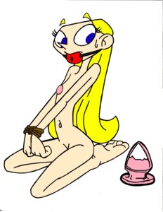 Rating: Explicit Score: 0 Tags: ball_gag bound buttplug cartoon_network dee_dee_(dexter's_laboratory) dexter's_laboratory female female_only flat_chest huge_buttplug huge_eyes human king-cheetah nipples pale_skin pink_buttplug rope rule34 solo tagme toony yellow_hair User: bunchy7s